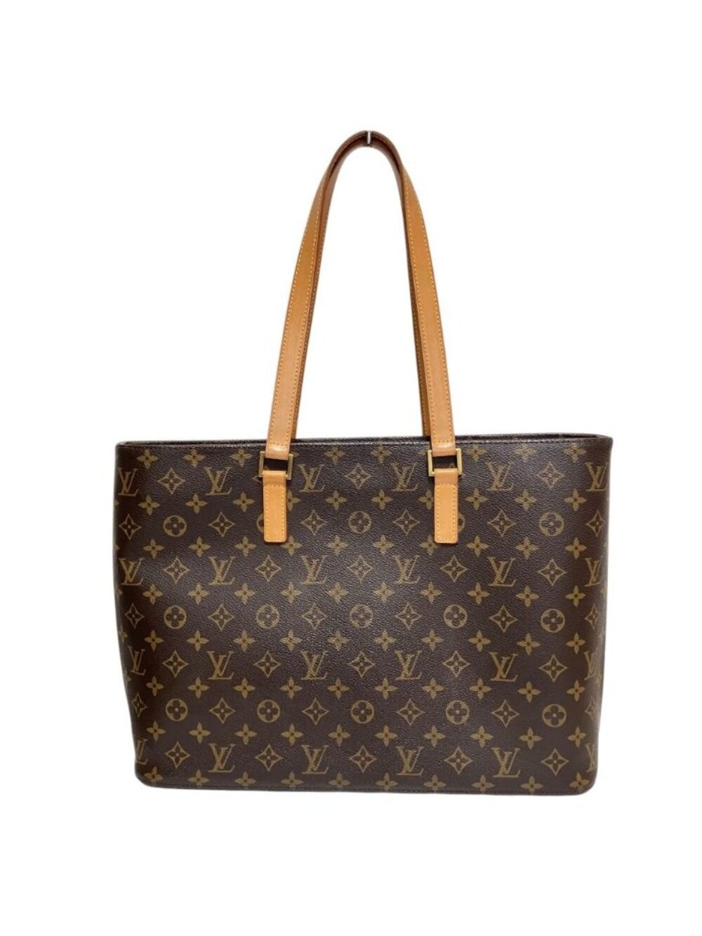 Louis Vuitton Luco Monogram Tote Bag Brown